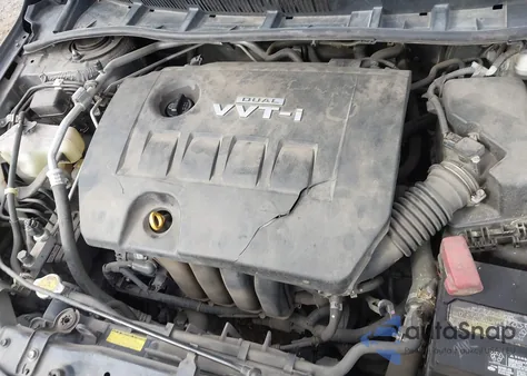 2010 Toyota Corolla Le из США, поврежденный, VIN 1NXBU4EE9AZ311179